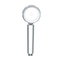 modern shower hand shower head with on off switch