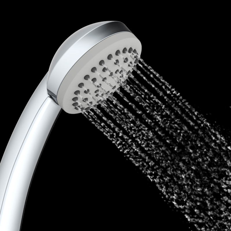 grande soffione doccia moderno a pioggia con doccetta
