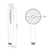 soffioni doccia portatili filtrati montaggio a parete