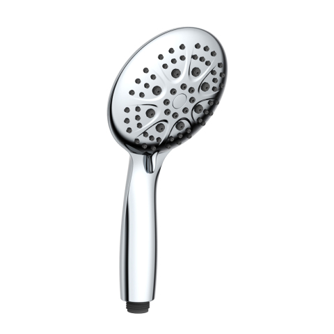 pomme de douche à effet pluie portable avec ordinateur de poche