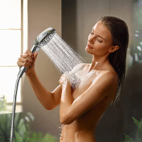 tubo flessibile per soffione doccia manuale con chiusura