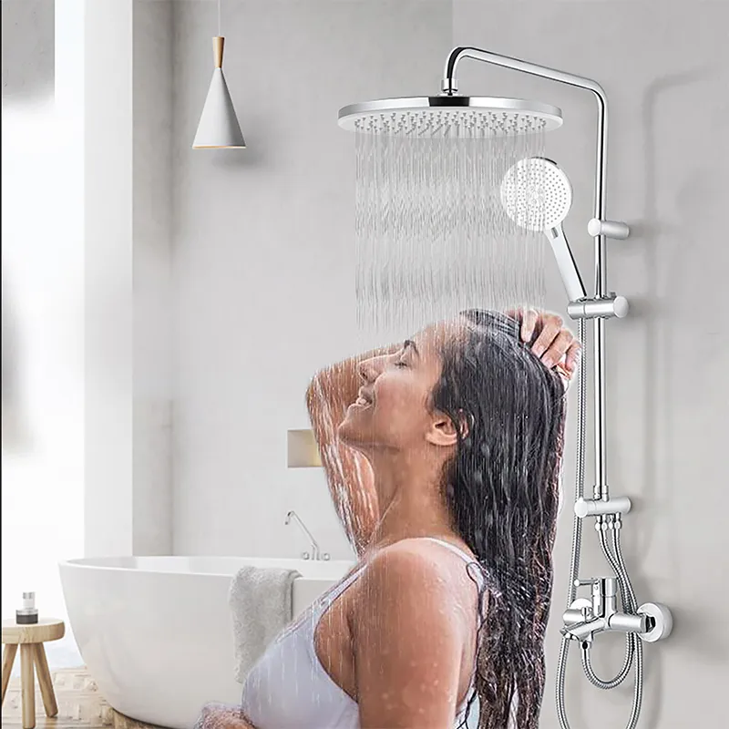 outdoor overhead showerheads