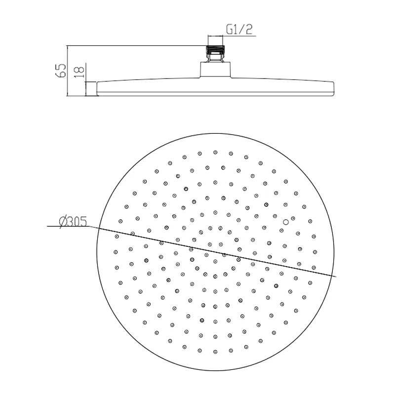 shower head for low water pressure