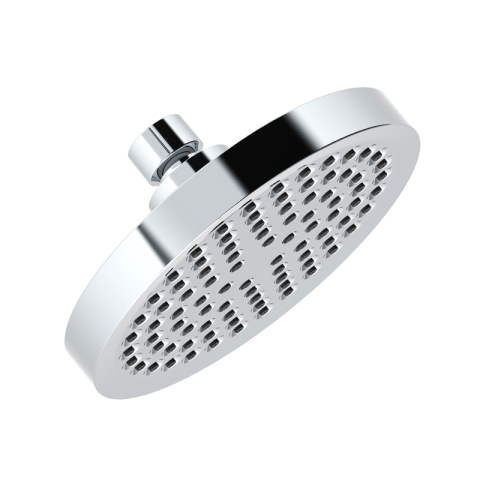 Soffione doccia cromato con doccetta