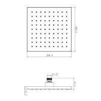 رؤوس دش حديثة فاخرة للبيع