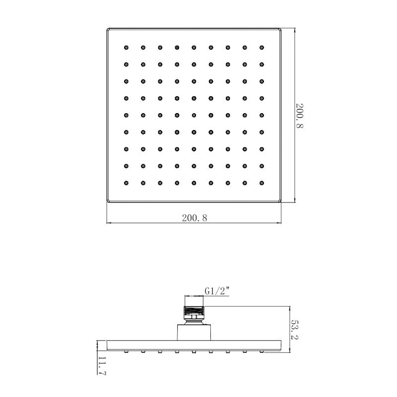 رؤوس دش حديثة فاخرة للبيع