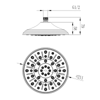Nieuwe trend douchekoppen die de waterdruk verhogen