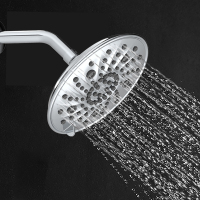 Düşük su basıncı için sabit duş başlığı