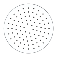 หัวฝักบัวแบบสเปรย์ปรับด้านบนได้