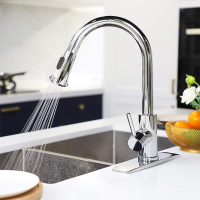 고급 주방 싱크 수도꼭지
