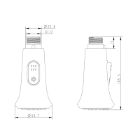 고급 주방 싱크 수도꼭지