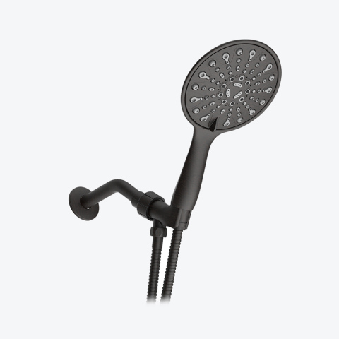 Pommeau de douche à effet pluie à main de grande taille