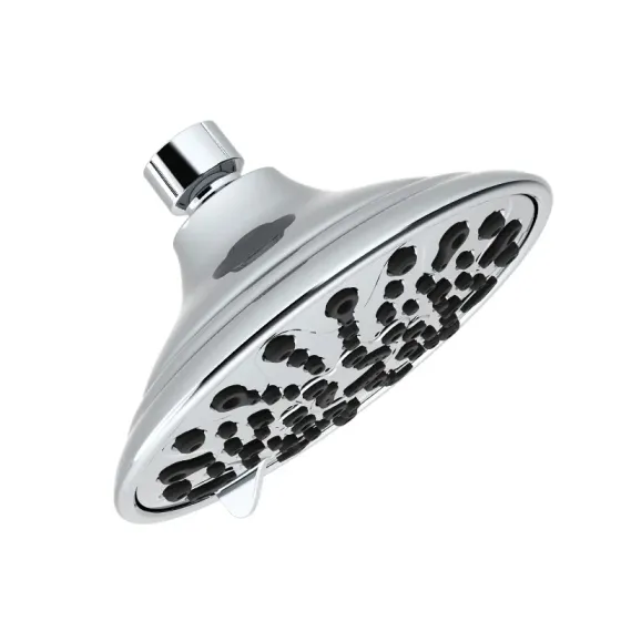 Features of the water pressure mist chrome shower heads.