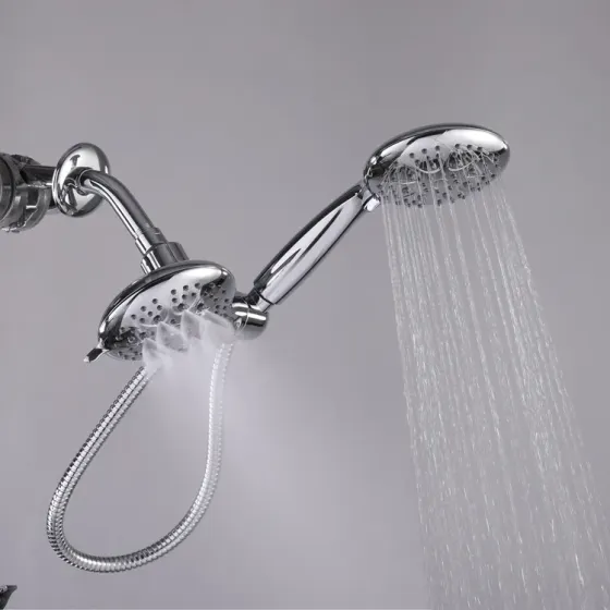 Environmentally friendly and water-saving hand-held powerful water-saving rain shower