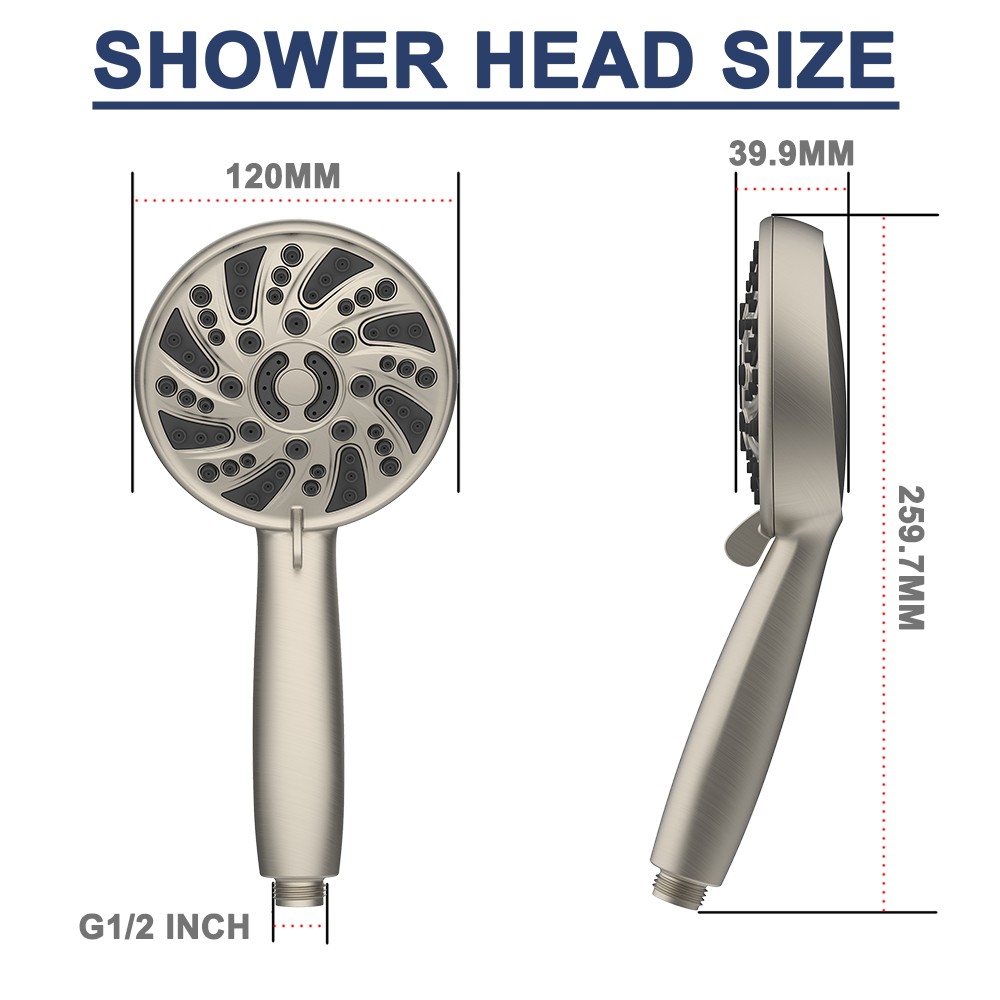 handheld shower head for bathtub