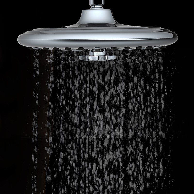 round shower head