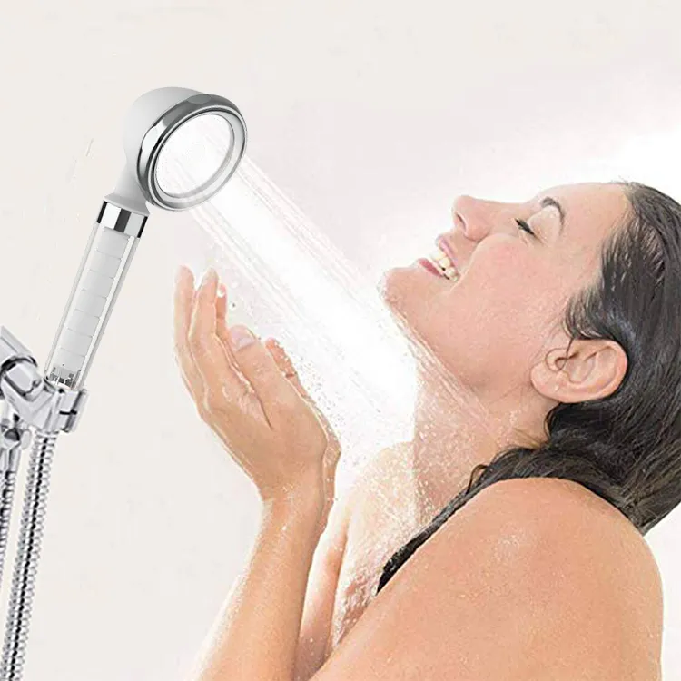 soffione doccia moderno con interruttore on/off