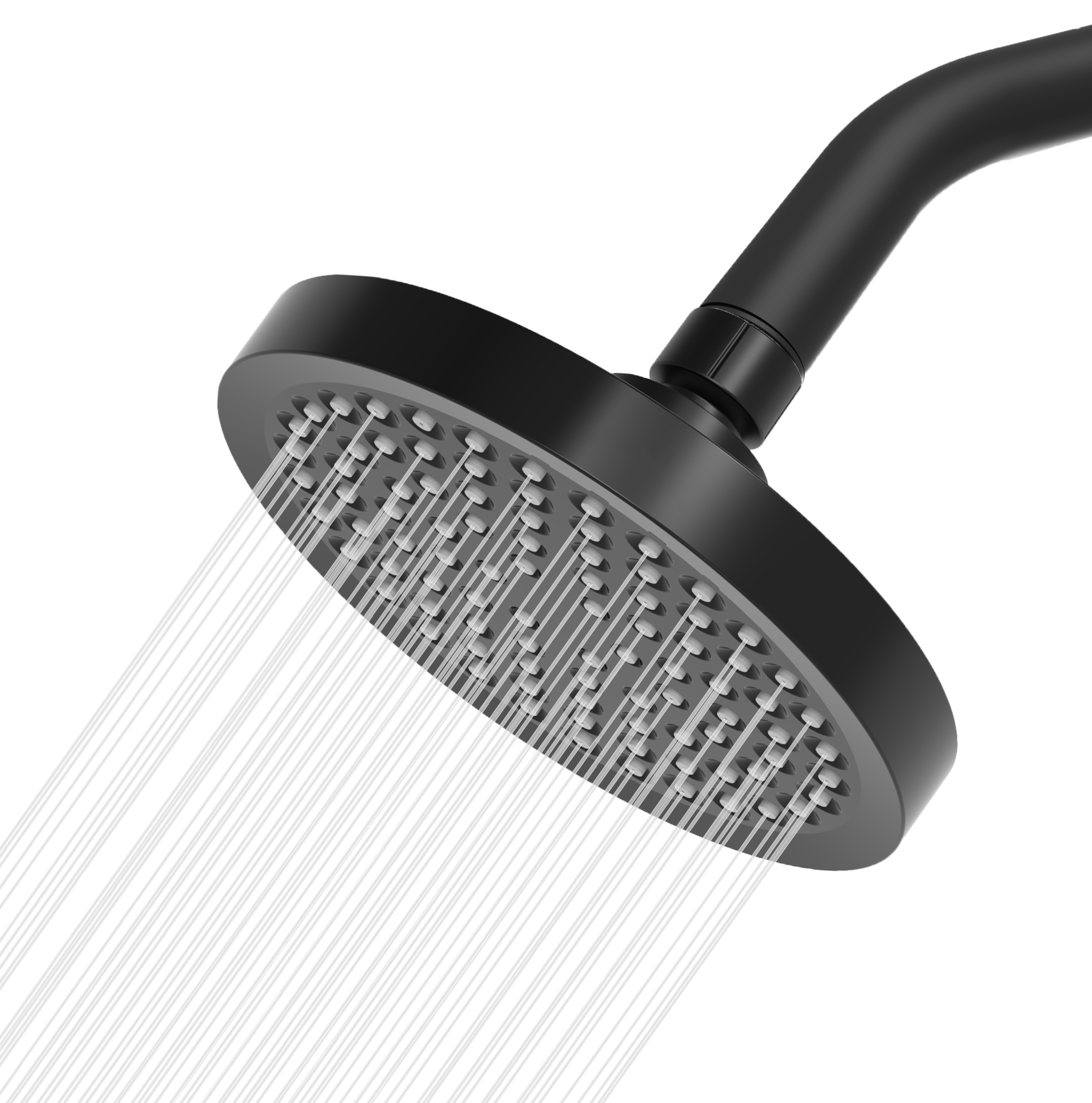 waterfall shower head