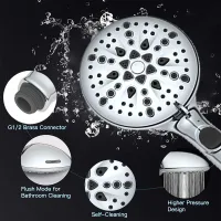 9 Funktionen mit Handbrause, Spa-Handbrause in der Badewanne
