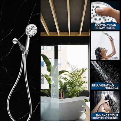 Scopri la funzionalità del soffione doccia massaggiante anticalcare