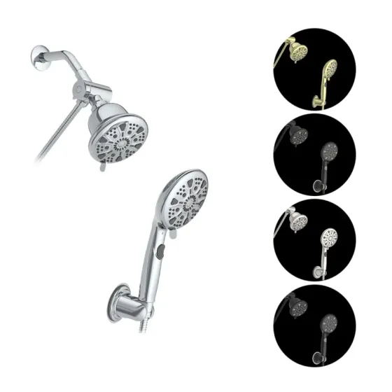 Elevate Your Shower Experience With A Versatile Brushed Nickel Hand Shower