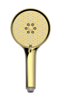 Doccia manuale in ABS cromato con flusso d'acqua dolce, interruttore one-touch