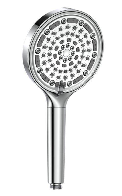 6機能クロームラウンドハンドシャワー