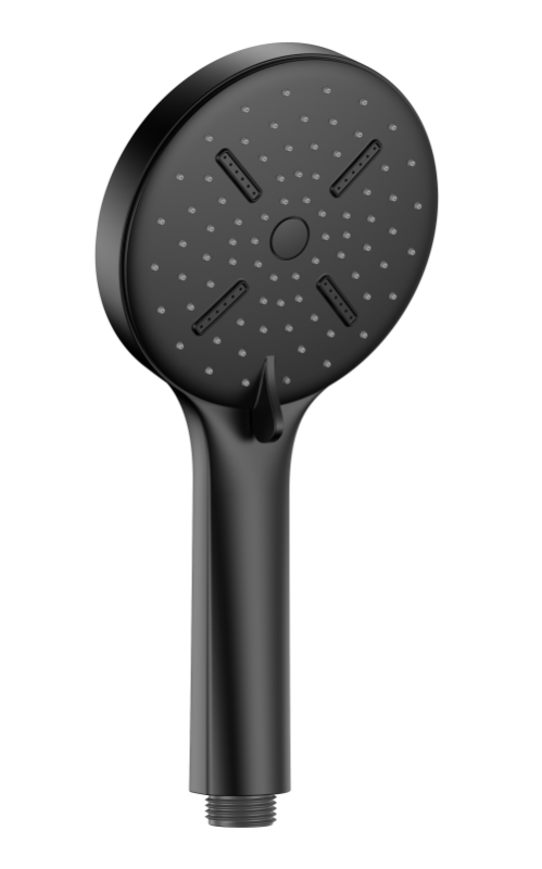 Silikon kendi kendini temizleyen ABS el duş başlığı krom kaplamalı