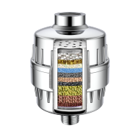 Filtro doccia cromato in ABS