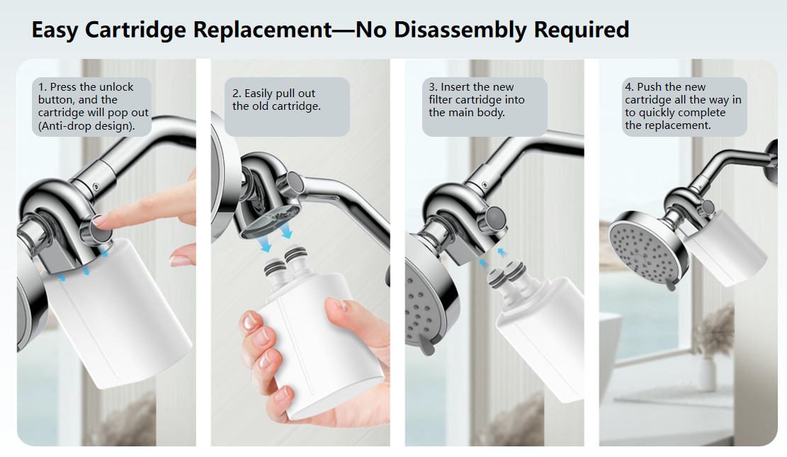 shower water filter