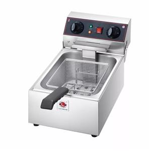 Commercial Desktop 1 Tank Timer Electric Fryer