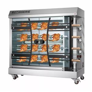 Automatic Rotary Gas Chicken Roaster Rotisserie