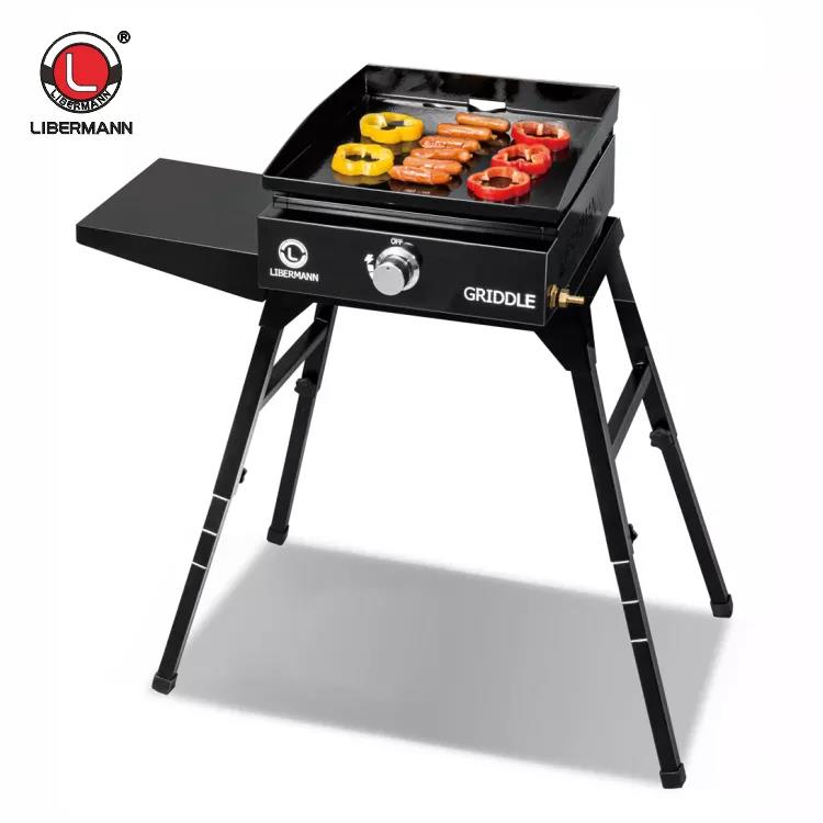 Outdoor Portable Gas Griddle BBQ Grill