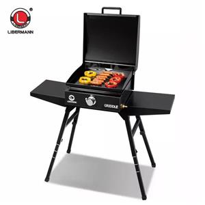 Outdoor Portable Non Stick Gas Griddle BBQ Grill