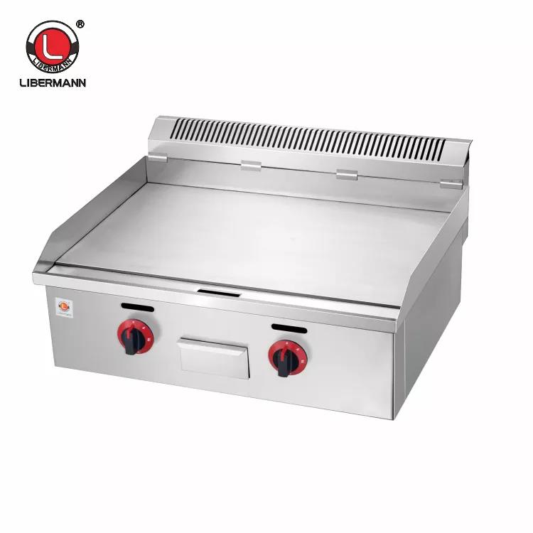 teppanyaki desktop flat plate gas griddle