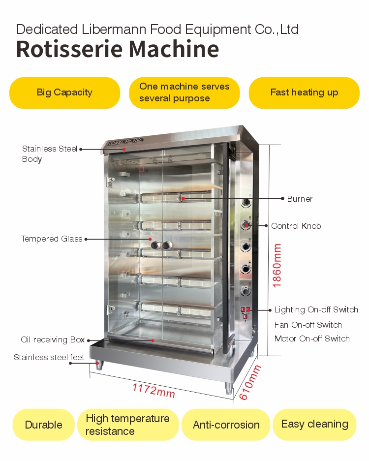 Chicken Grill Machine