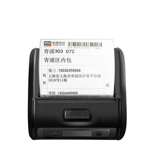 Pencetak Pelekat Kod Bar Label Mudah Alih 3 inci Dengan NFC
