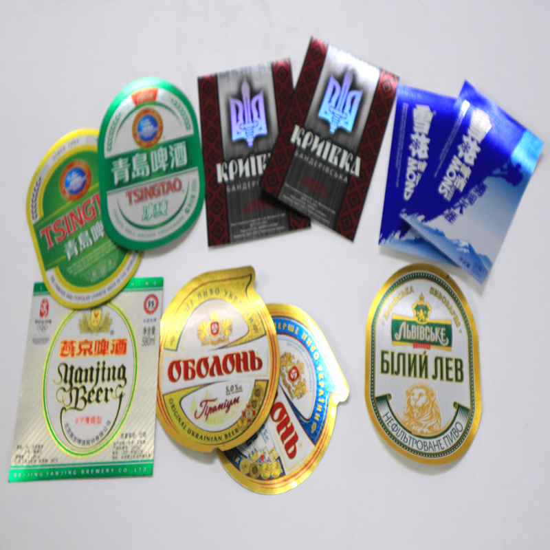 High Glossy Wet Strength Metallized Paper For Beer Label
