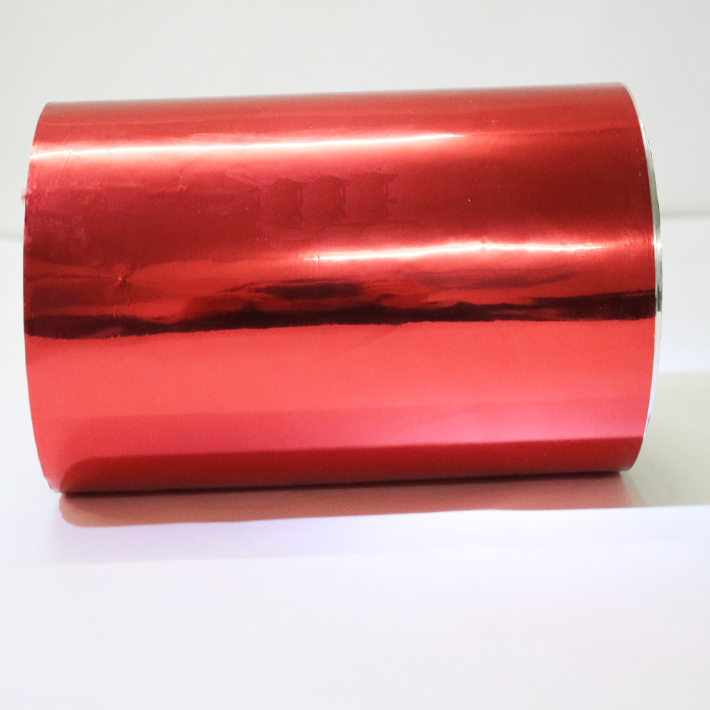 Китай Высокоглянцевая цветная металлизированная полиэфирная пленка для ламинирования, производитель