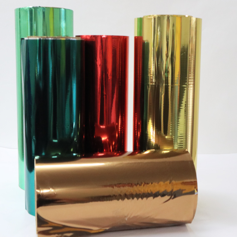 High Glossy Gold Pet Metallized Film