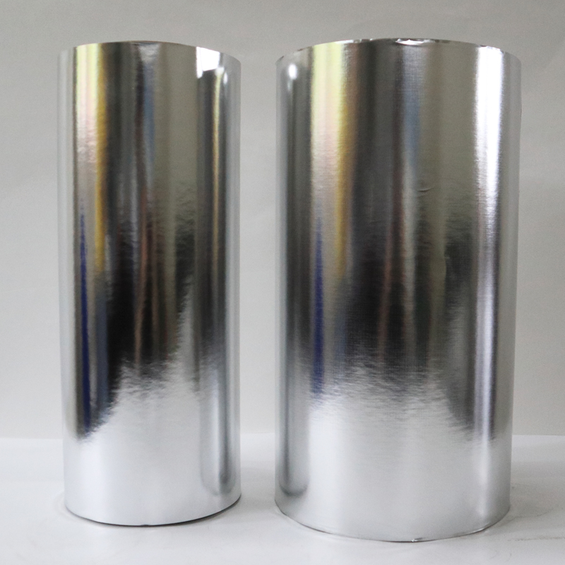 Hârtie metalizată argintie lucioasă pentru interiorul țigărilor