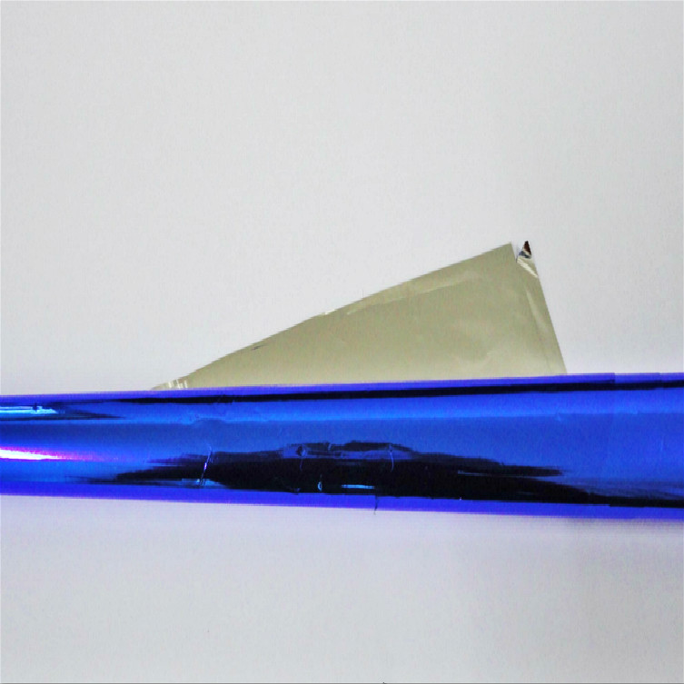 Película metalizada Mylar azul