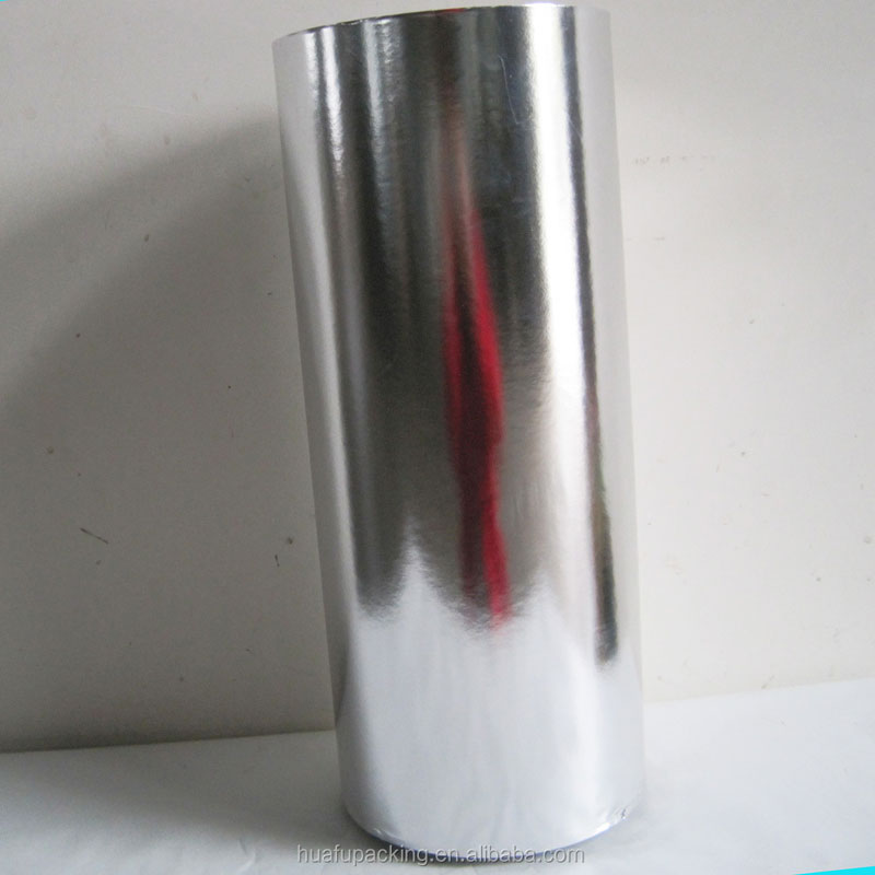 Papel metálico de aluminio para envasar cigarrillos