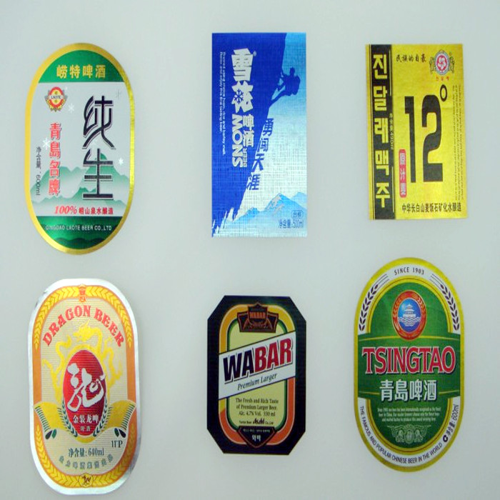 Waterproof Washable Metallized Paper For Beer Label