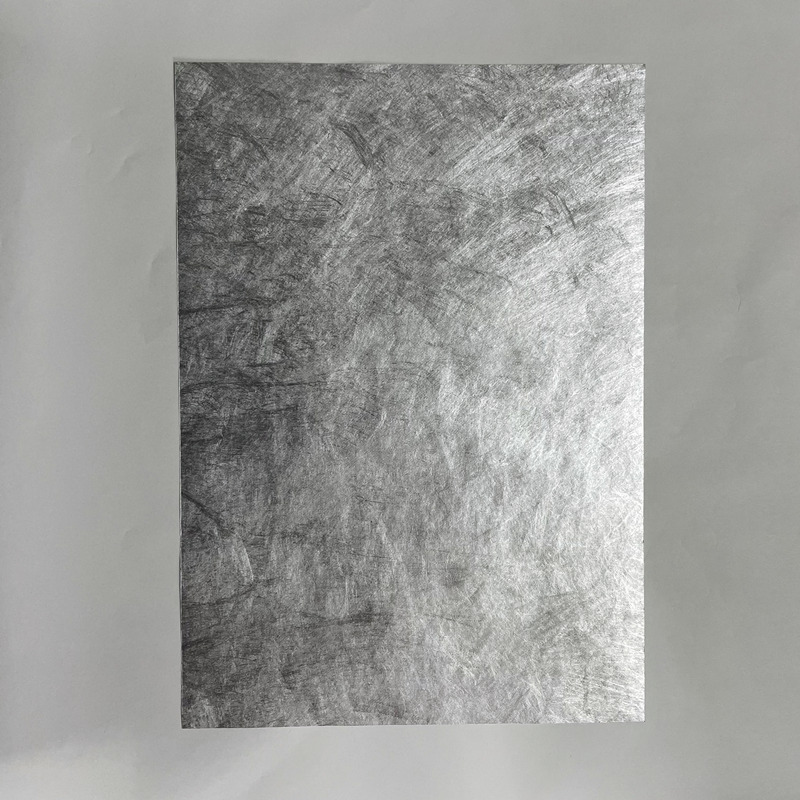 Вакуумная металлизированная серебряная нетканая ткань