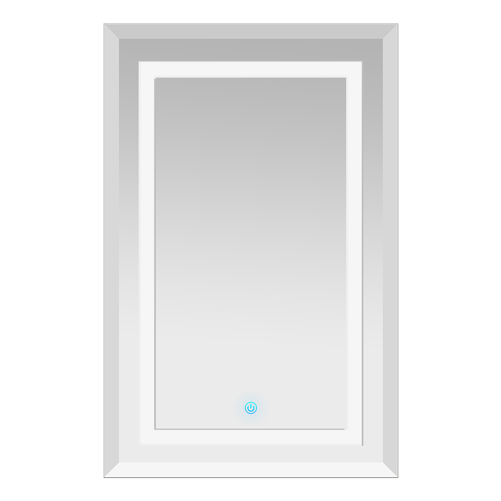 New Design Hidden Mirror Door Automatic Lighting