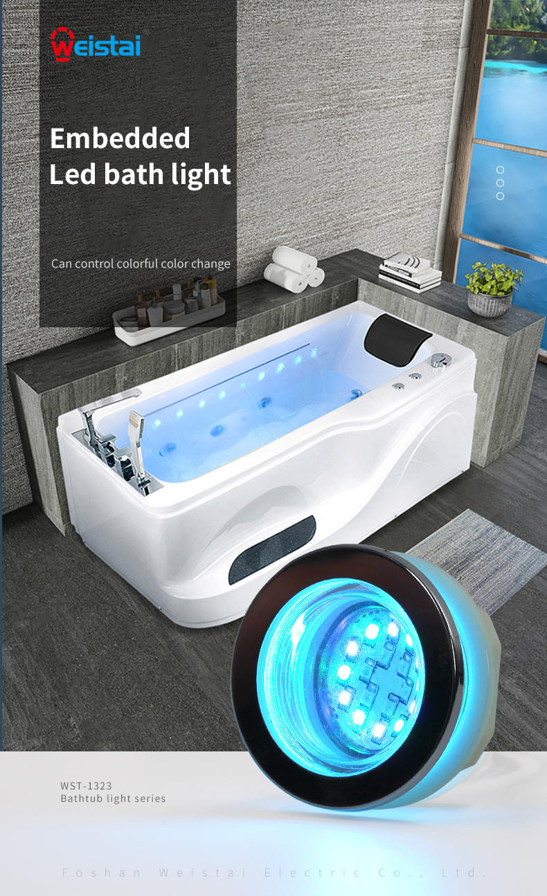 led bathtub light