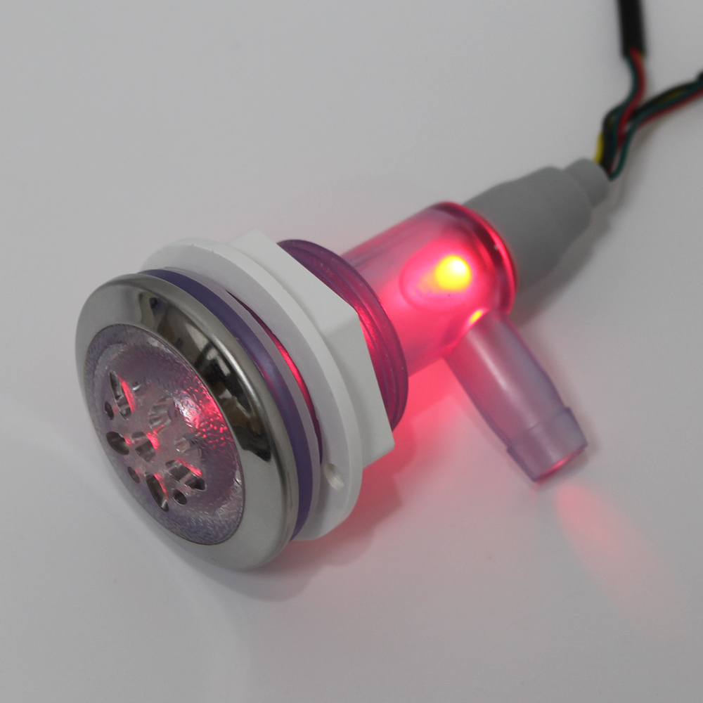 Új termék led víz alatti lámpa 12V led mini víz alatti lámpa masszázs funkcióval