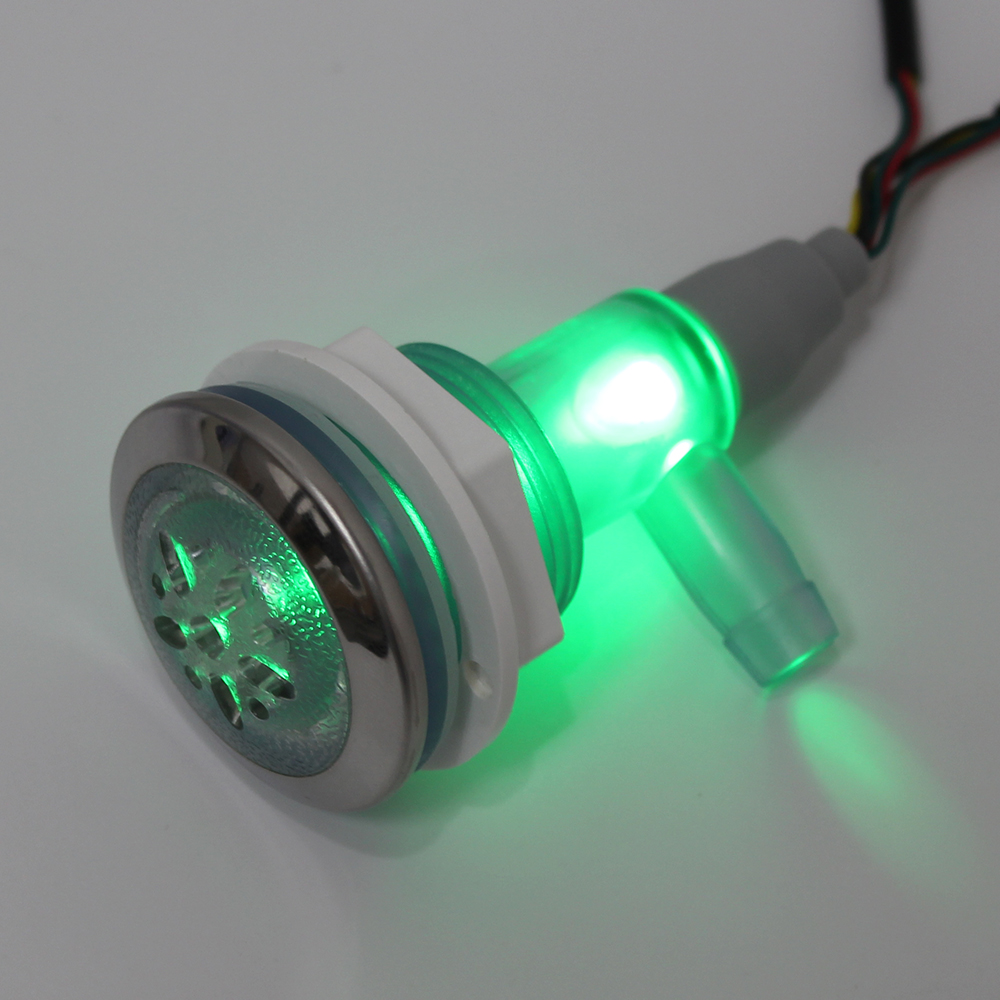Neuer Artikel LED-Unterwasserlicht 12V LED-Minilicht Unterwasser mit Massagefunktion