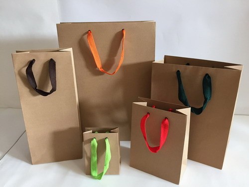 kraft paper bags with handles